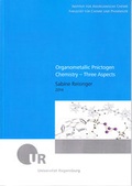 Cover: Organometallic Pnictogen Chemistry - Universitatsverlag Regensburg GmbH