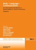 Cover: Body - Language - Communication. Volume 2 - De Gruyter Mouton