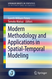 Enlarge image Cover: Modern Methodology and Applications in Spatial-Temporal Modeling - Springer