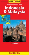 Cover: Indonesia/Malaysia GeoCenter World Map - Mairs Geographischer Verlag,Kurt Mair
