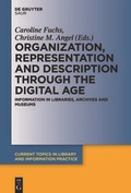 Cover: Organization, Representation and Description through the Digital Age - De Gruyter Saur
