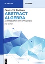 Cover: Abstract Algebra - De Gruyter