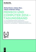 Cover: Mensch und Computer 2014 - Tagungsband - De Gruyter Oldenbourg