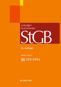 Enlarge image Cover: §§ 232-241a - De Gruyter