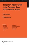 Cover: Temporary Agency Work in the European Union and the United States - Kluwer Law International
