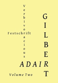 Enlarge image Cover: Verbivoracious Festschrift Volume Two - VerbivoraciousPress