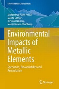 Enlarge image Cover: Environmental Impacts of Metallic Elements - Springer