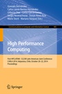 Cover: High Performance Computing - Springer