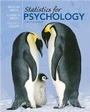 Cover: Statistics for Psychology - Pearson