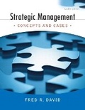 Cover: Strategic Management - Pearson