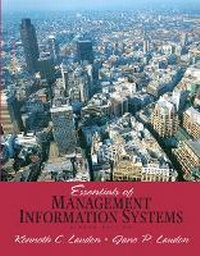 Enlarge image Cover: Essentials of Management Information Systems - Pearson