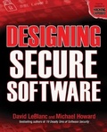 Cover: Designing Secure Software - McGraw-Hill Inc.,US