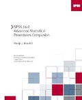 Cover: SPSS 16.0 Advanced Statistical Procedures Companion - Pearson