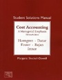 Cover: Student Solutions Manual - Pearson