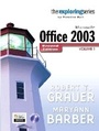 Cover: Exploring Microsoft Office 2003 , Volume 1 - Pearson