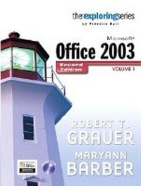 Enlarge image Cover: Exploring Microsoft Office 2003 , Volume 1 - Pearson
