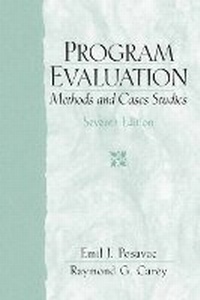 Enlarge image Cover: Program Evaluation - Routledge