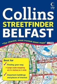 Abbildung von: Belfast Streetfinder Colour Map - Collins
