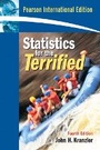 Cover: Statistics For The Terrified - Pearson
