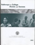 Cover: Pathways to College - United States Department of Education