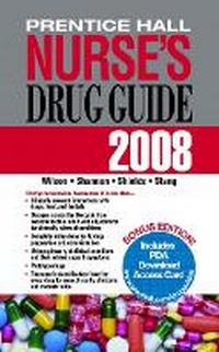 Enlarge image Cover: Prentice Hall Nurse's Drug Guide 2008 - Pearson