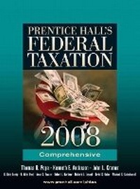 Enlarge image Cover: Prentice Hall Federal Taxation 2008 - Pearson