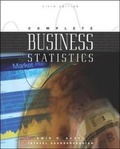 Cover: Complete Business Statistics W/ Student CD and PowerWeb - McGraw-Hill Professional