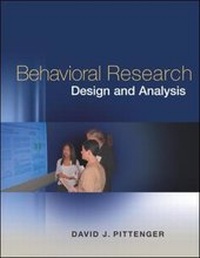 Enlarge image Cover: Behavioral Research Design and Analysis with CD-ROM and PowerWeb - McGraw-Hill Professional