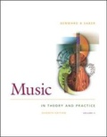 Cover: Music in Theory and Practice Vol 2 with Audio CD - McGraw-Hill Professional