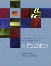 Enlarge image Cover: Computer Accounting Essentials Using ePeachtree - McGraw-Hill Professional