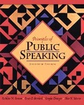 Cover: Principles of Public Speaking - Routledge