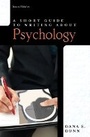 Cover: Short Guide to Writing about Psychology - Pearson