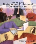 Cover: Managing Business and Professional Communication - Pearson