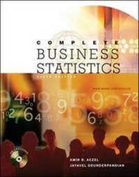Enlarge image Cover: Complete Business Statistics with Student CD - McGraw-Hill Professional