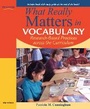 Cover: What Really Matters in Vocabulary - Pearson