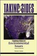 Cover: Taking Sides: Clashing Views on Environmental Issues - McGraw-Hill Professional
