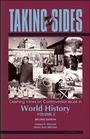 Cover: Taking Sides: Clashing Views in World History, Volume 2 - McGraw-Hill Professional