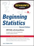Cover: Schaum's Outline of Beginning Statistics - McGraw-Hill Professional
