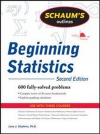 Enlarge image Cover: Schaum's Outline of Beginning Statistics - McGraw-Hill Professional