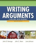 Cover: Writing Arguments - Longman Publishing Group