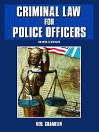 Abbildung von: Criminal Law for Police Officers - Pearson
