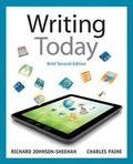 Cover: Writing Today, Brief Edition, with Mywritinglab with Etext -- Access Card Package - Longman Publishing Group
