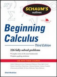 Enlarge image Cover: Schaum's Outline of Beginning Calculus - McGraw-Hill Professional