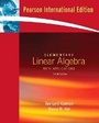 Cover: Elementary Linear Algebra with Applications - Pearson