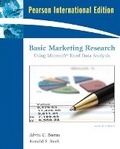Cover: Basic Marketing Research Using Microsoft Excel Data Analysis - Pearson