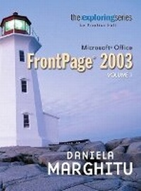 Enlarge image Cover: Exploring Microsoft FrontPage 2003 - Prentice Hall