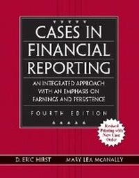 Abbildung von: Cases in Financial Reporting, Revised Edition - Pearson