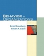 Cover: Behavior in Organizations - Pearson