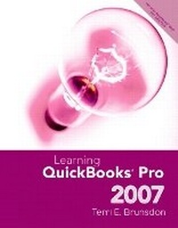Abbildung von: Learning Quickbooks Pro 2007 - Pearson