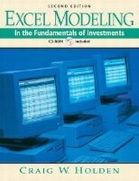 Enlarge image Cover: Excel Modeling in the Fundamentals of Investments Book and CD-ROM - Prentice Hall